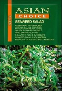 Rappel : Seaweed Salad de la marque Asian Choice (salade d'algues surgelée)